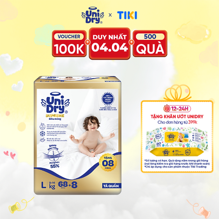 Mua Tã quần Unidry G3X Supreme size L Giá tốt