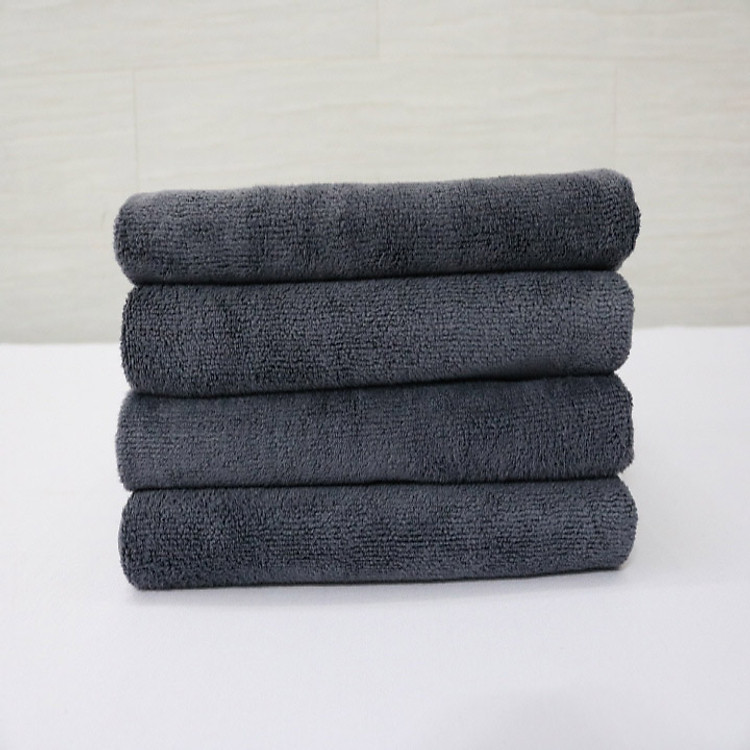 Combo 5 Khăn Quấn Tóc, Khăn Mặt Microfiber Nam Phong - 35x75cm - Màu Xám