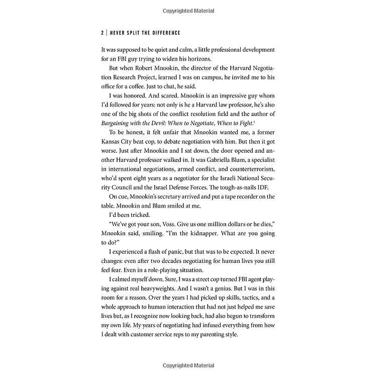 Never Split The Difference: Negotiating As If Your Life Depended On It - Ảnh 7