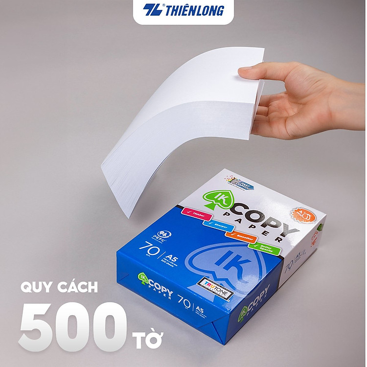 Giấy A5 70gsm IK Copy (500 tờ) - Ảnh 6