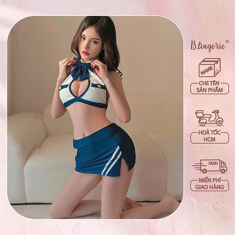 Bộ Cosplay Tiếp Viên Gợi Cảm - B.Lingerie