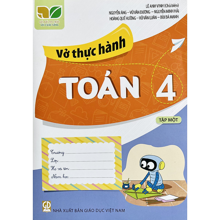 Vở Thực Hành Toán Lớp 4 Tập 1+2 (Kết Nối Tri Thức Với Cuộc Sống)