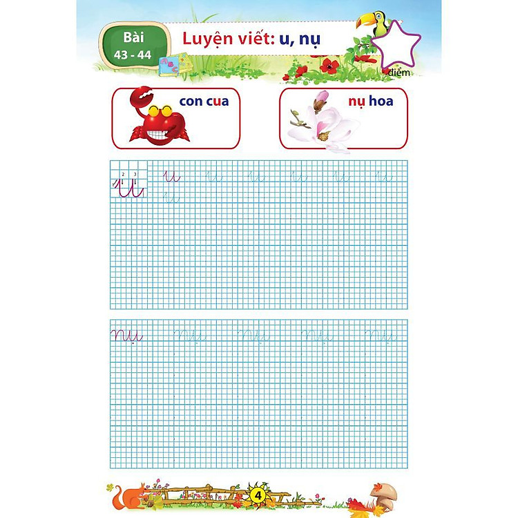 Bé Chuẩn Bị Vào Lớp 1 - Vở Bé Tập Viết Chữ Thường (Tập 2) - Ảnh 4