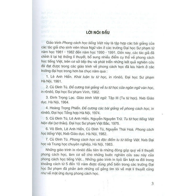 PHONG CÁCH HỌC TIẾNG VIỆT (Tái bản lần thứ mười lăm) - Ảnh 2