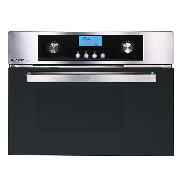 Lò Nướng Âm + Hấp Sakura E-8690 Steamer Oven - Hàng chính hãng