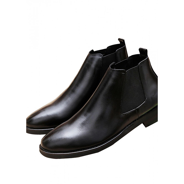 Giày Boot Cao Cổ Da Bò Thật 100% Nguyên Tấm 2BH - 53