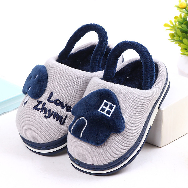 Giày bông quai chun cho bé