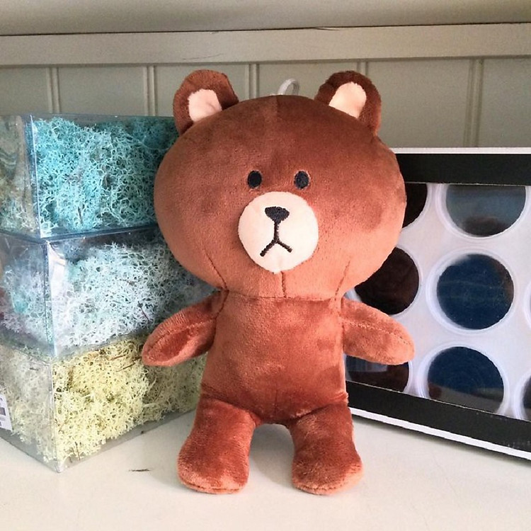 Gấu bông Brown tinh nghịch size 20cm