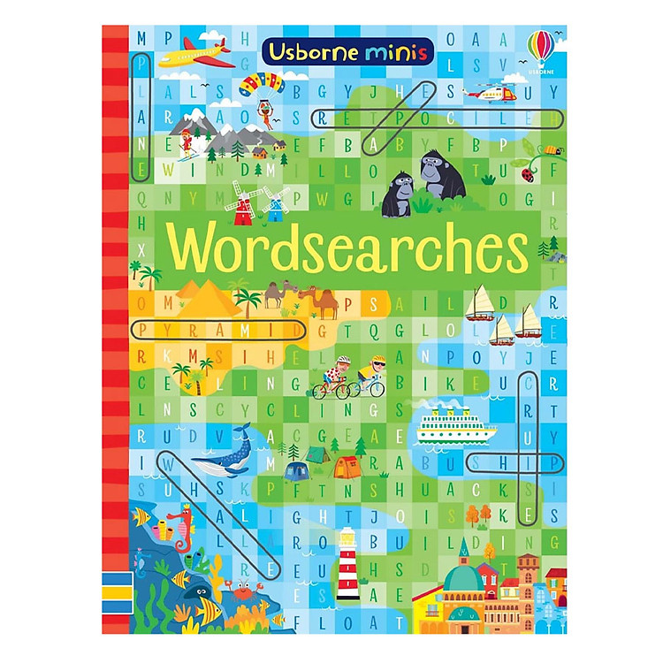 Sách Usborne Wordsearches