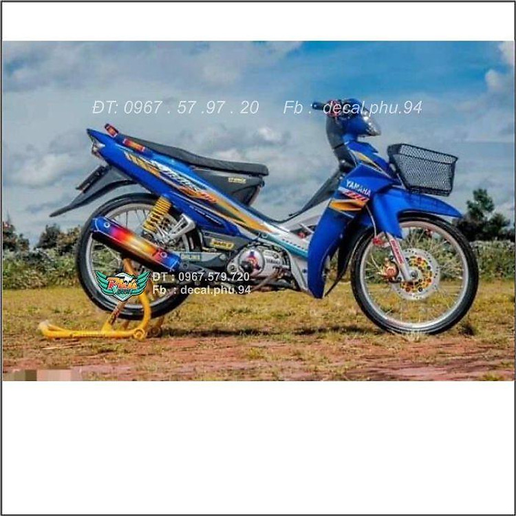 Tem Sirius Xanh Bạc Vàng (i)