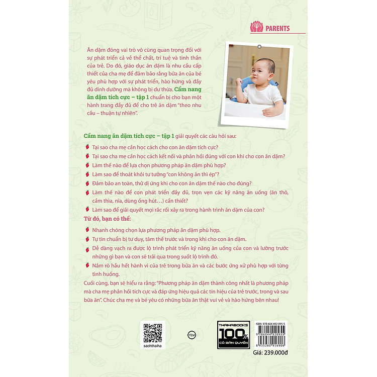 Cẩm Nang Ăn Dặm Tích Cực - Tập 1 (TH) - Ảnh 3