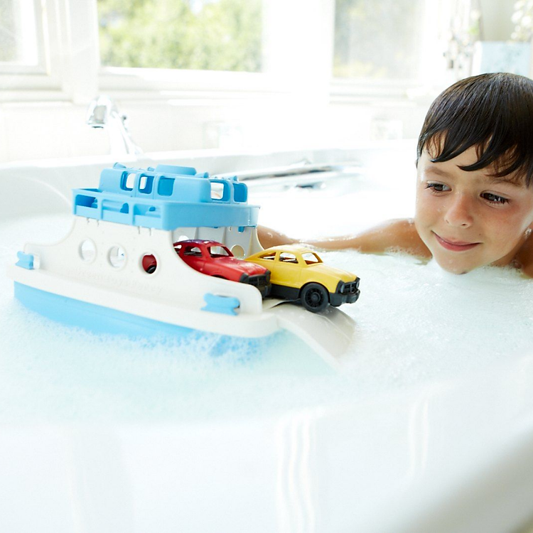 Bộ Đồ Chơi Phà Chở Xe Ô Tô Green Toys Chính hãng Ưu đãi - Hình ảnh 4