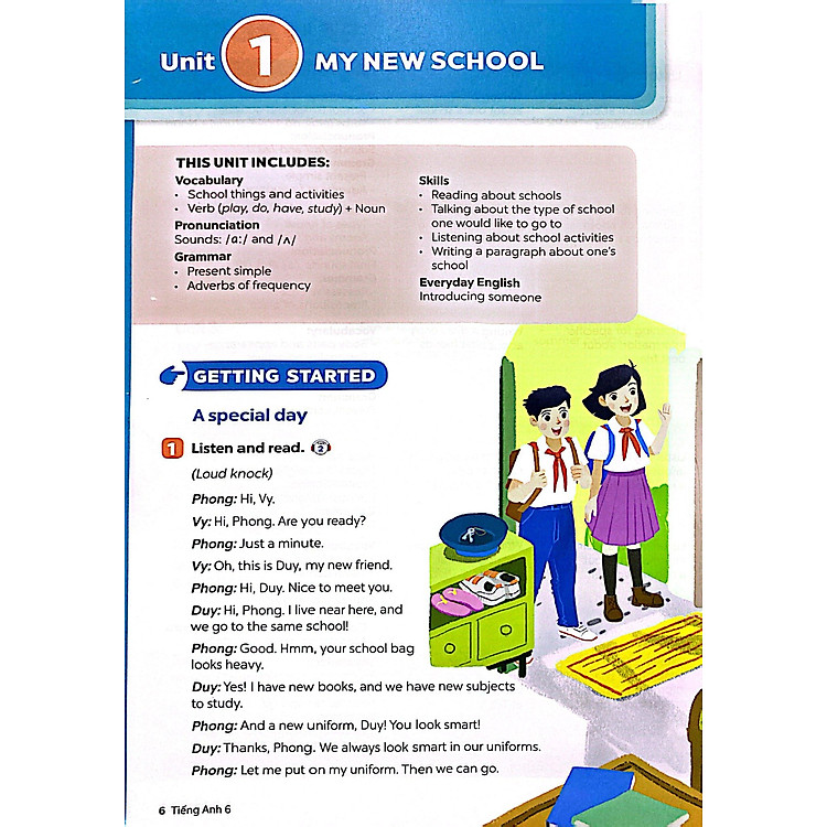 Tiếng Anh 6 Global Success - Sách Học Sinh (Tập 1) - Ảnh 3