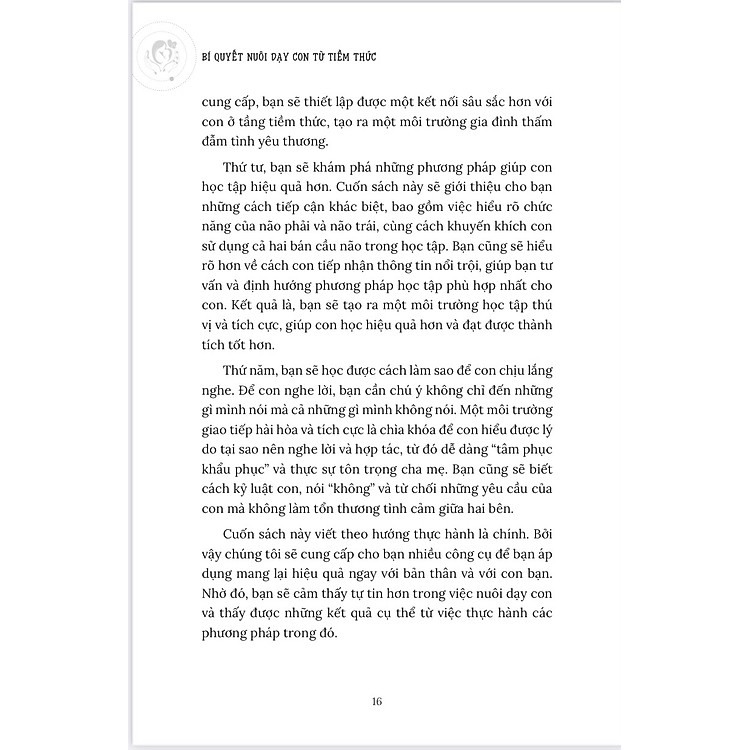 BÍ QUYẾT NUÔI DẠY CON TỪ TIỀM THỨC - Ảnh 5