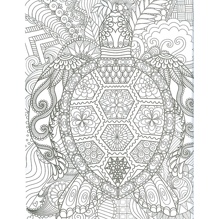 Ocean - Adults Colouring Book (Sách Tô Màu Dành Cho Người Lớn: Đại Dương) - Ảnh 3