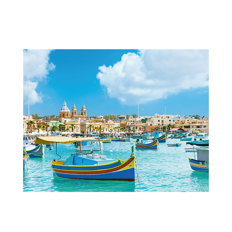 Puzzle 1000 mảnh Malta RAVENSBURGER Chính hãng Ưu đãi - Hình ảnh 3