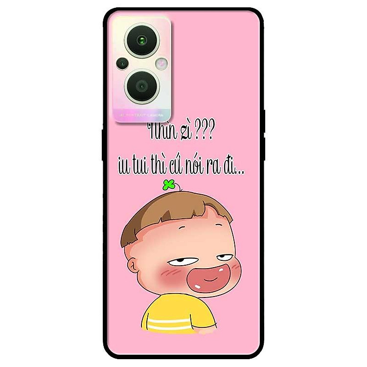 Ốp lưng dành cho Oppo A16K - Oppo A36 / A76 - Oppo Reno 7z 5G mẫu Yêu Quỳnh Đi
