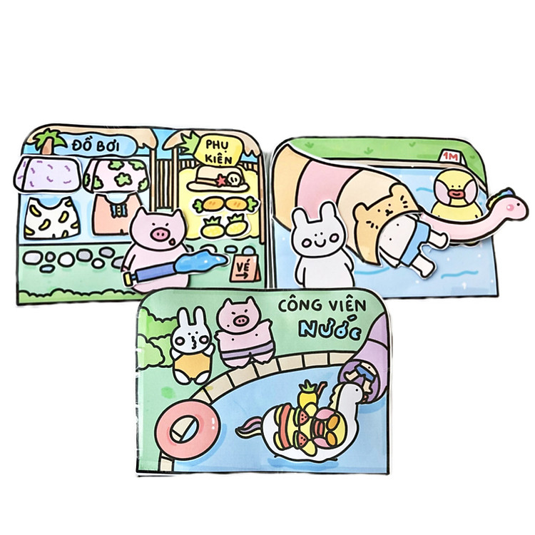 Mua Bộ Tranh Tương Tác Cô Tiên Xanh Chính hãng Giá tốt - Hình ảnh 3