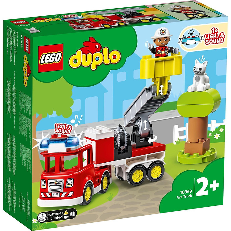 Mua LEGO DUPLO 10969 Xe Cứu Hỏa Chính hãng Giá tốt - Hình ảnh 2