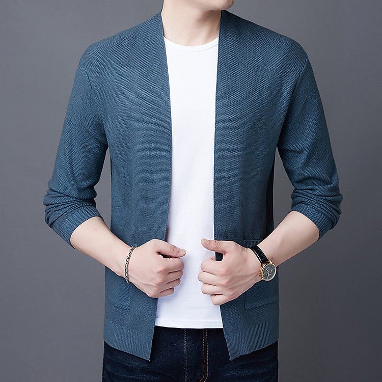 Áo Khoác Nam Cardigan Nam Len Cao Cấp Thời Trang SZone SAL219
