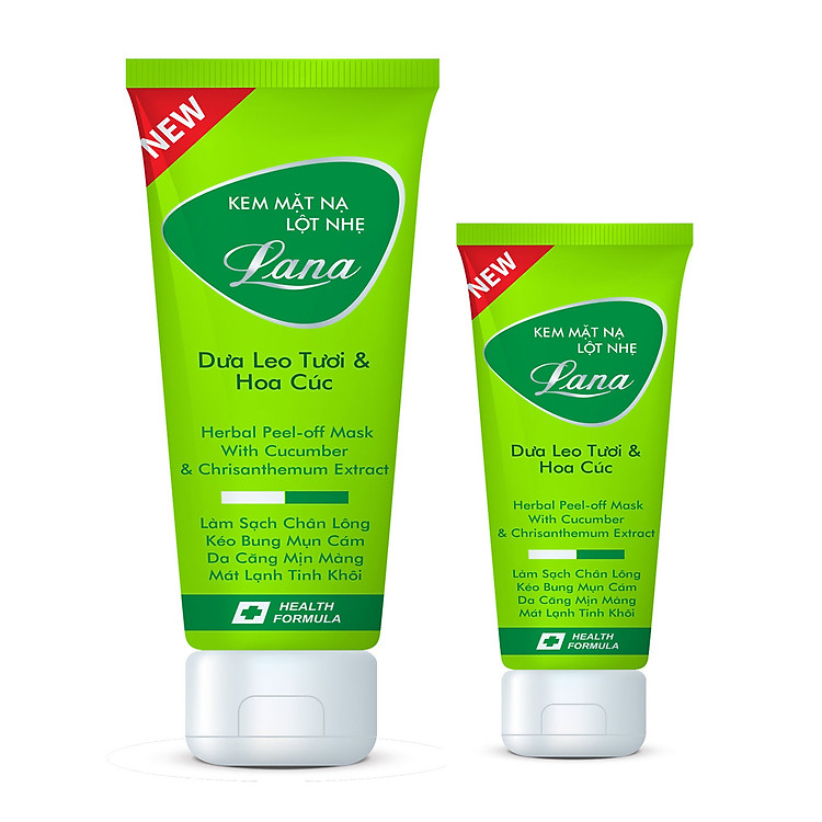 Kem Lột Dưa Leo Tươi LANA Tube 80g