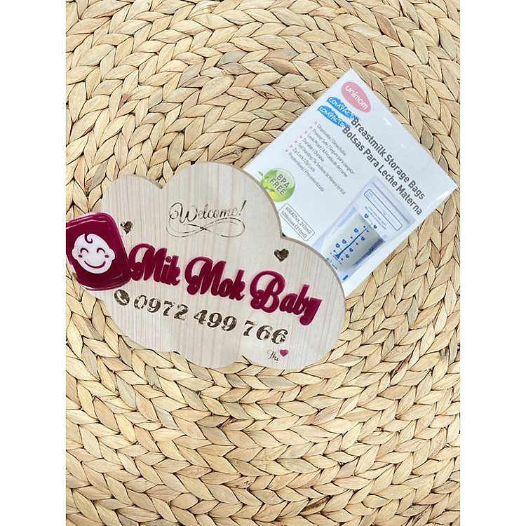 Túi trữ sữa UNIMOM 210ml - Hộp 60 túi Uy tín Giá tốt - Hình ảnh 3