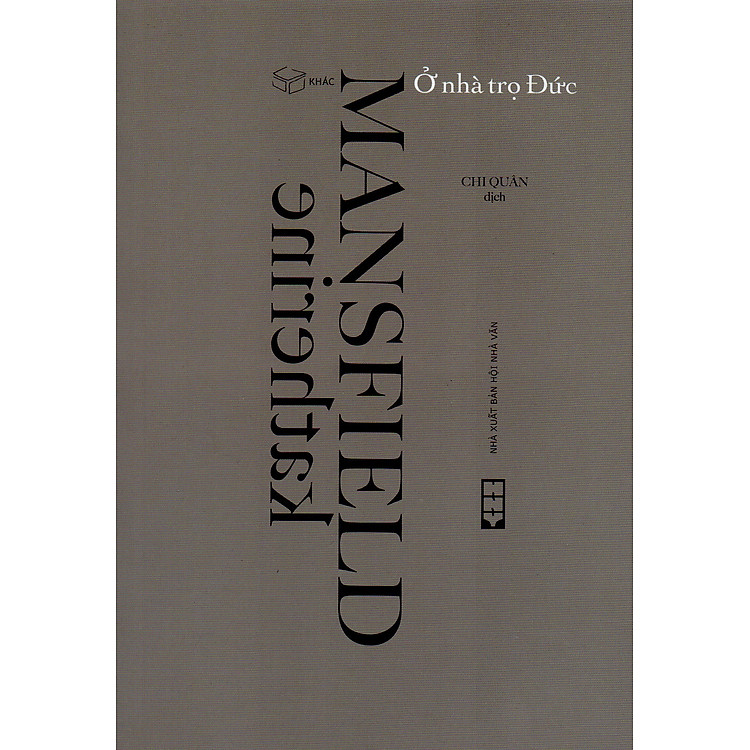 Katherine Mansfield – Ở Nhà Trọ Đức
