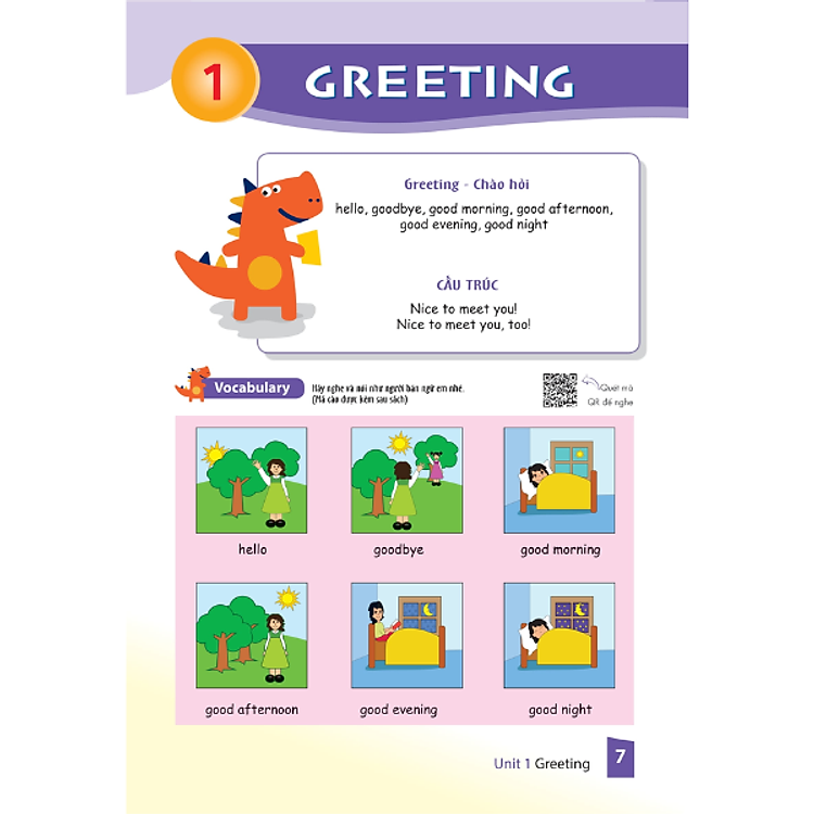 Cùng Khủng Long Học Tiếng Anh Theo Chủ Đề Lớp 1 (Tái Bản) - Ảnh 3