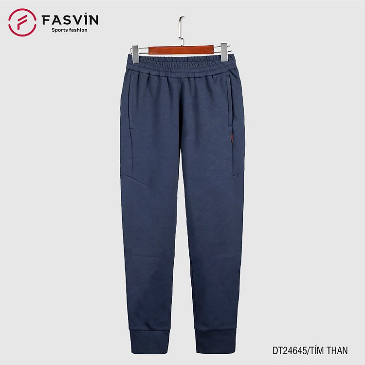 Quần dài nam vải nỉ Thể Thao FASVIN DC24645.HN Hàng Nhà Máy Chất Lượng Cao