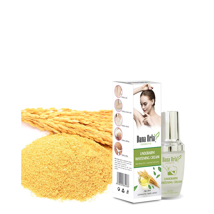 Kem Giảm Thâm Vùng Nách, Vùng Bikini Và Khử Mùi Hôi DANA ORLA (Underarm Whitening Cream) 30ml