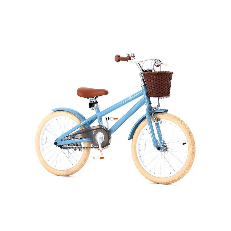 Mua Xe đạp RoyalBaby Macaron Vintage 20 inch - Xanh Chính hãng Giá rẻ - Hình ảnh 2