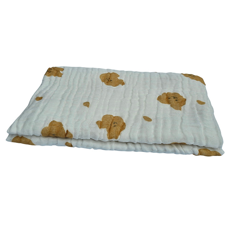Khăn tắm cotton Muslin cho bé Chính hãng Ưu đãi - Hình ảnh 2