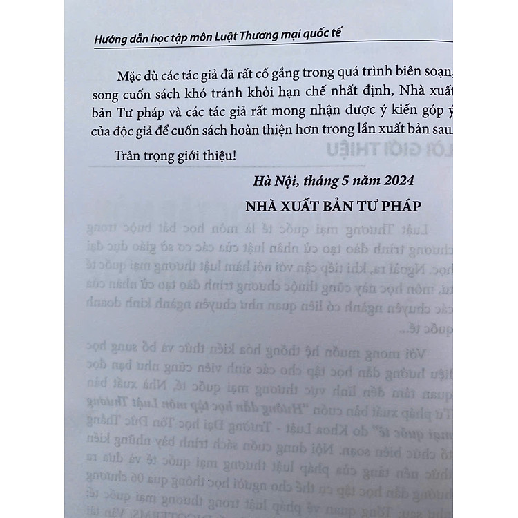 Hướng Dẫn Học Tập Môn Luật Thương Mại Quốc Tế - Ảnh 3