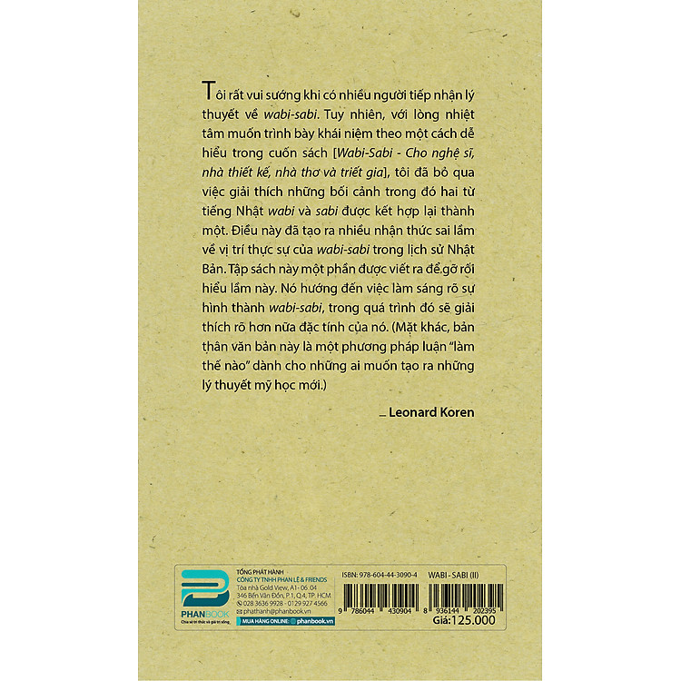 Wabi-sabi Quyển 2: Những Suy Nghĩ Thêm - Ảnh 2