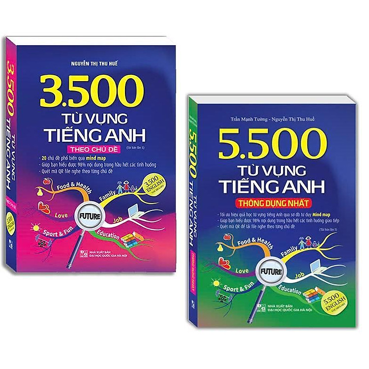 5500 Từ Vựng Tiếng Anh Thông Dụng Nhất + 3500 Từ Vựng Tiếng Anh Theo Chủ Đề