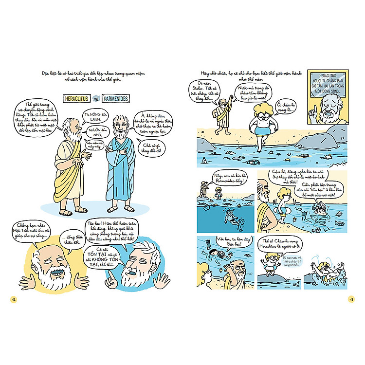 Truyện Tranh Triết Học Cho Trẻ Em, Và Cả… Cho Người Lớn - Các Nhà Hiền Triết Bất Kham - Ảnh 5
