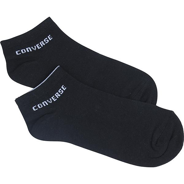 Vớ Cổ Thấp Unisex Converse 1401S01U_015 - Đen