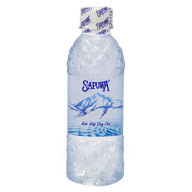 Thùng 24 Chai Nước Uống Tinh Khiết Sapuwa (330ml / Chai)