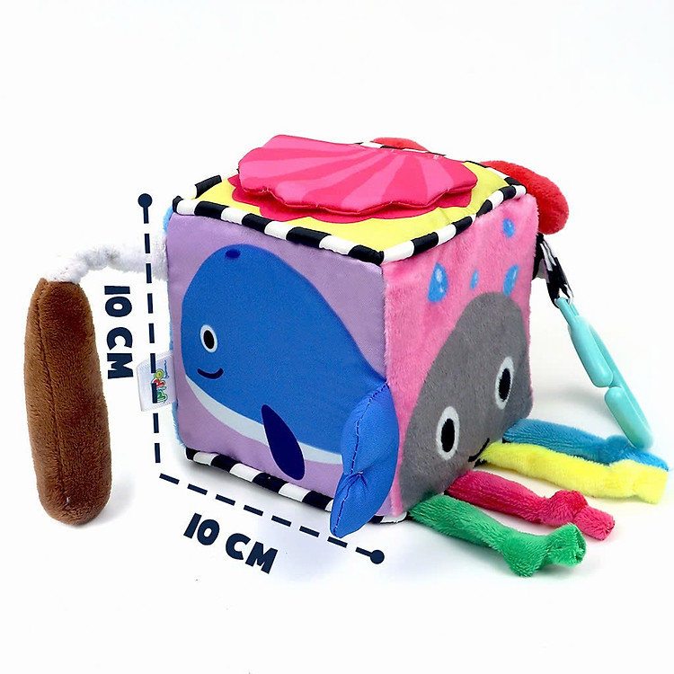 Đồ Chơi Khối Vải Xí Ngầu Cho Bé Chính hãng Ưu đãi - Hình ảnh 5