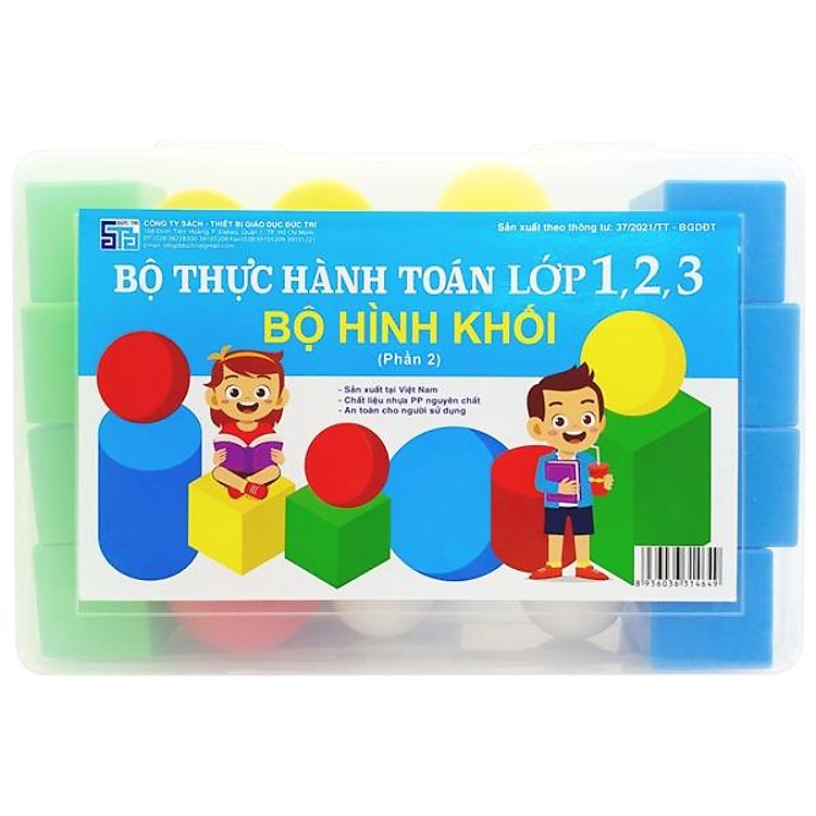 Thực Hành Toán Lớp 1, 2, 3 – Hình Khối (Phần 2)