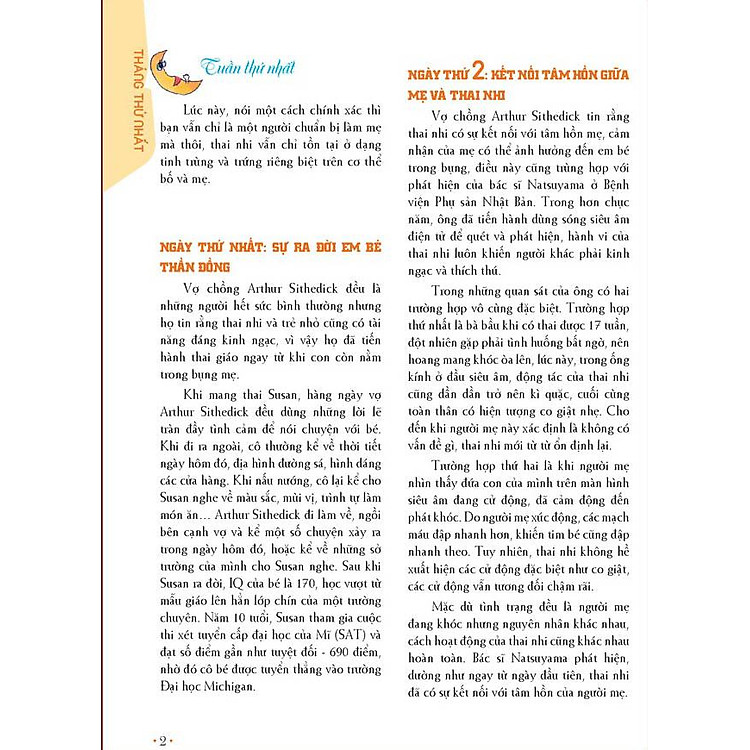 Hành Trình Thai Giáo 280 Ngày - Mỗi Ngày Đọc Một Trang (Tái Bản 2023) - Ảnh 2