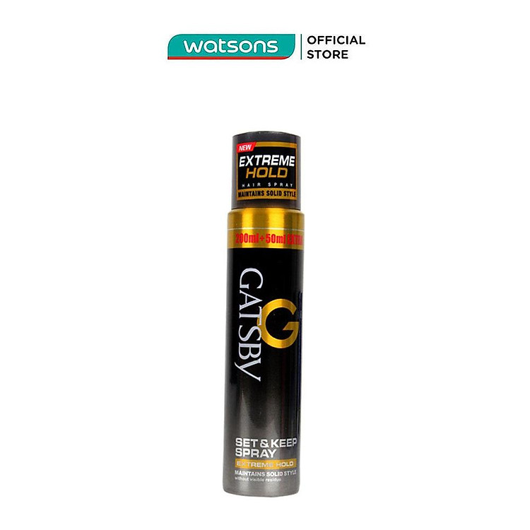 Keo Xịt Tóc Gatsby XH Tối Ưu 250ml