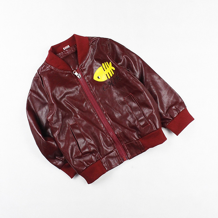 Áo khoác da Quảng Châu cho bé trai 01268-01269