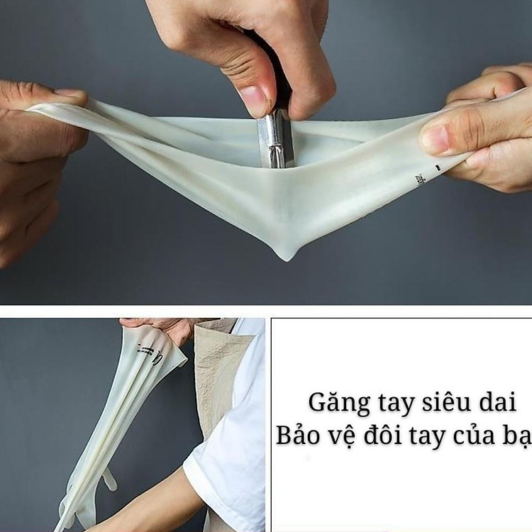 Găng Tay Cao Su Siêu Dai Loại 1 Dầy - Đẹp