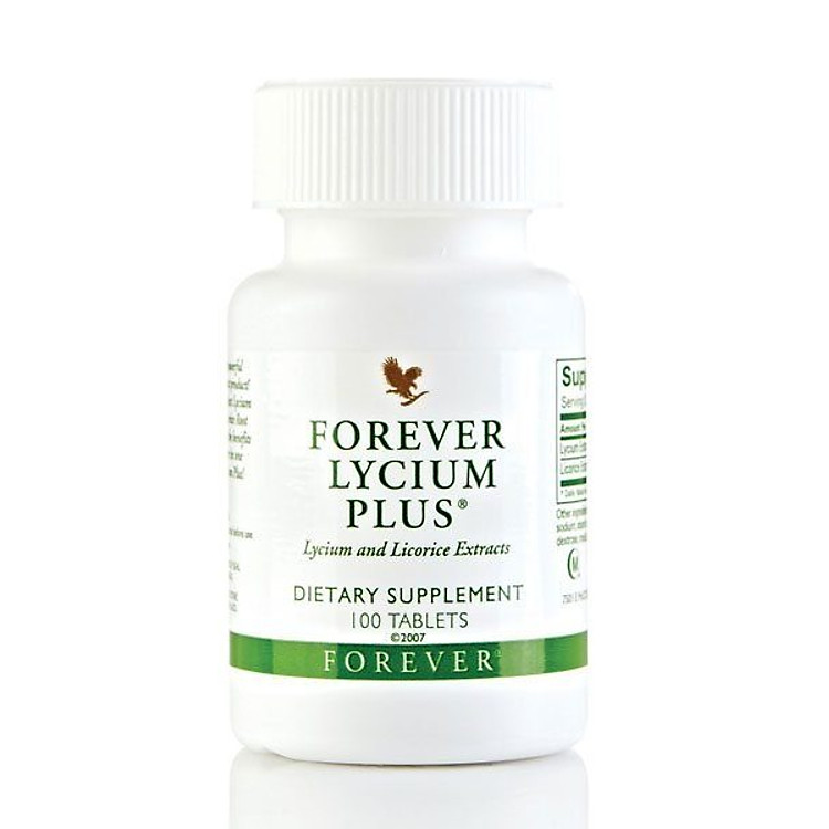 Thực Phẩm Chức Năng Hỗ trợ Cho Phổi Và Nội Tạng Forever Lycium Plus (#072) (100 Viên)