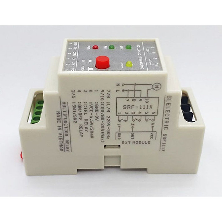 Rơ le an toàn cho phao điện công suất cao / Rơ le điều khiển đa năng