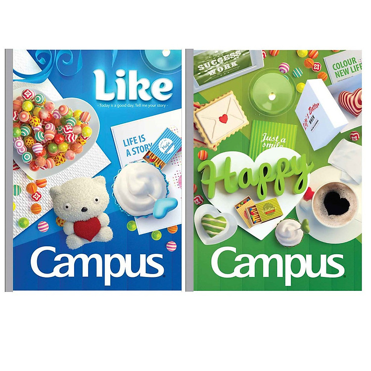 Vở Kẻ Ngang B5 Campus (80 trang)