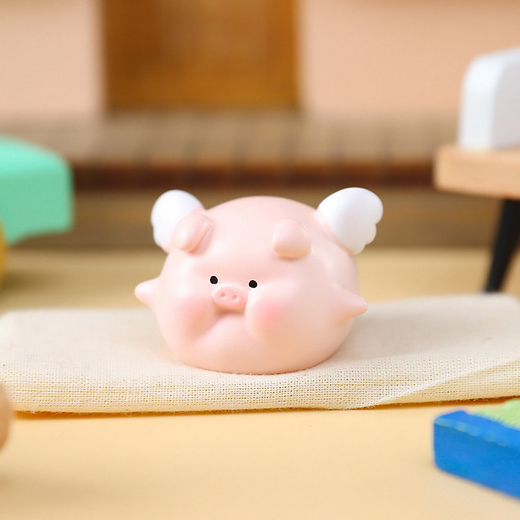 Mô hình heo hồng mini 4 phong cách