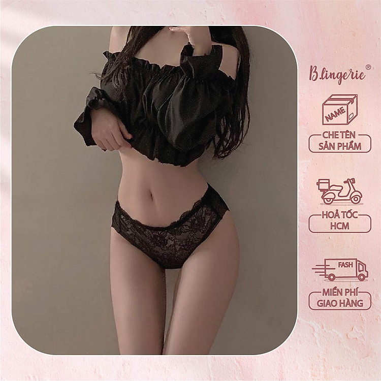Quần Lót Thiêt Kế Ren Hoa - B.Lingerie