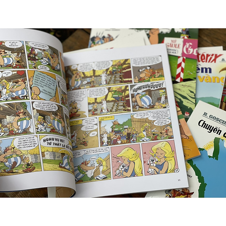 Những Cuộc Phiêu Lưu Của Asterix (In màu toàn bộ) - Ảnh 4